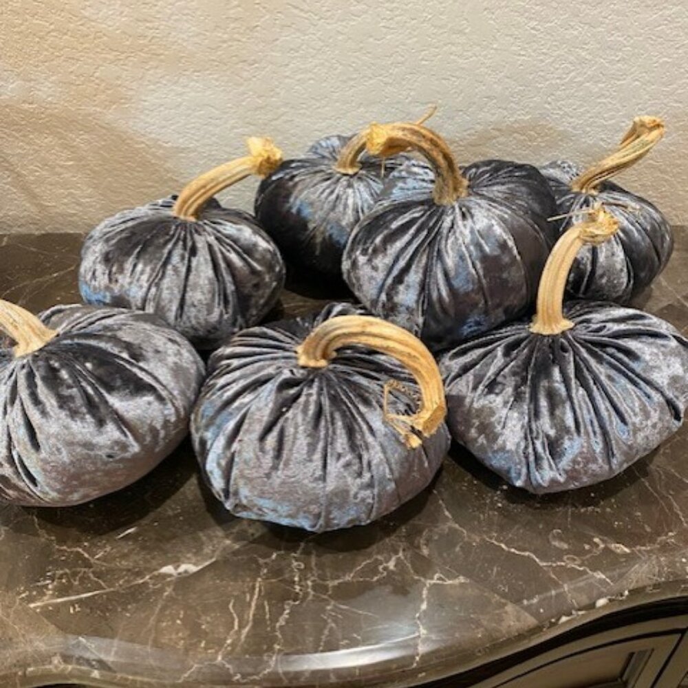 Velvet Pumpkins